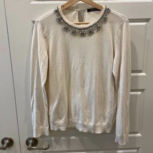 Ralph Lauren Sweater with Jewels - Size Medium